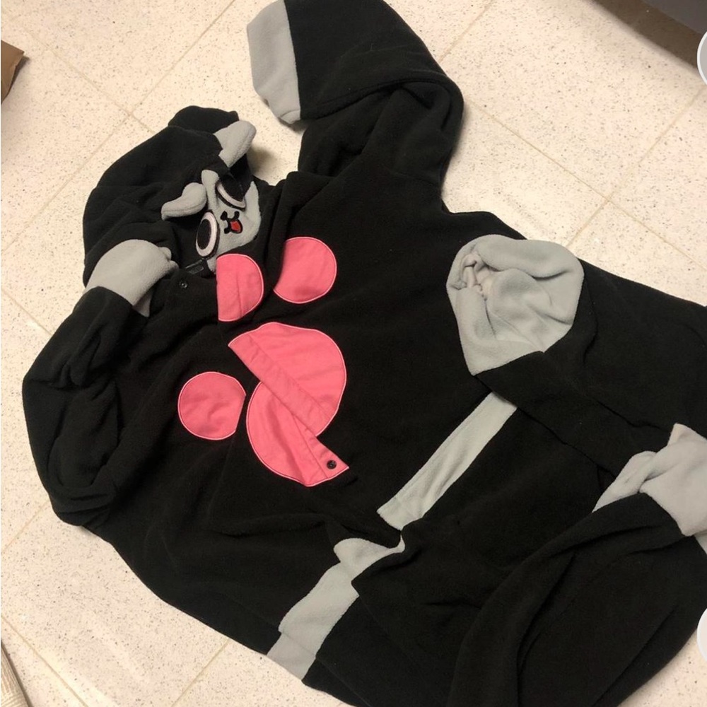 Cat onesie Halloween costume or cosplay or pajamas
